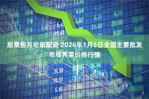 股票按月论坛配资 2026年1月5日全国主要批发市场荠菜价格行情